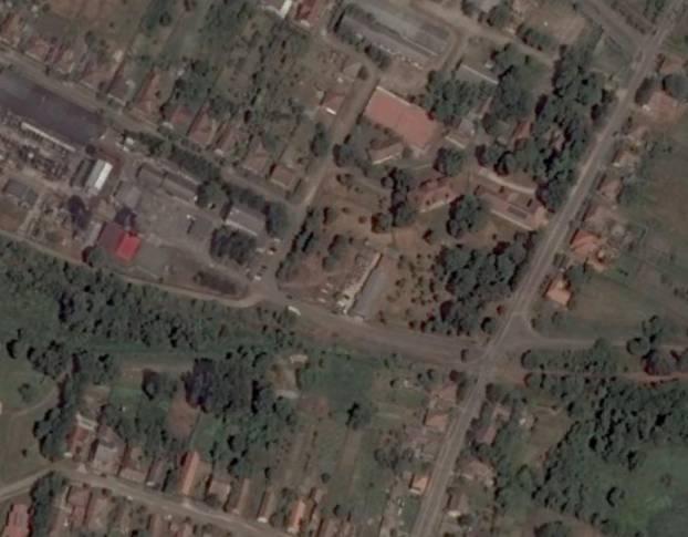 TOLMÁCS 26 ALÁTÁMASZTÓ MUNKARÉSZEK Módosítással érintett terület ortofotója (forrás: maps.google.