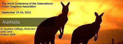 IPCA Világtalálkozó 2015: www.ipcaworldwide.org A Börtönlelkészek Nemzetközi Szervezete (IPCA) következő világtalálkozójára kerül sor 2015. Szeptember 19-24. között Sydneyben, Ausztráliában.