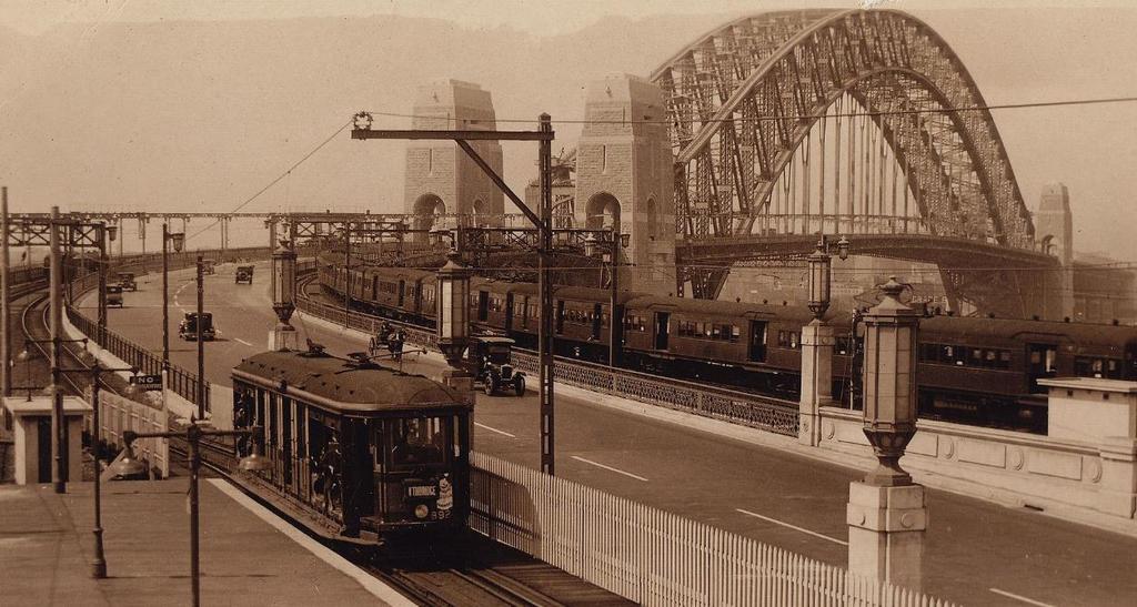 Rácsos ívhidak Sydney 1932.