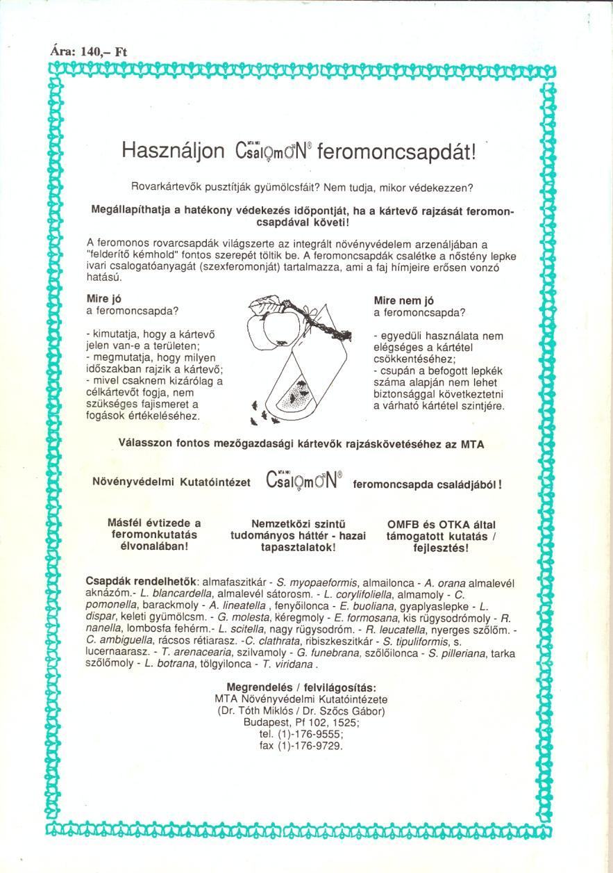 A folyóirat technikai minőségének javítása Már