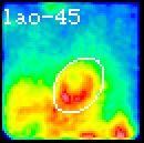 Súlyok: w a = y 2 / y 1 + 1, w b = x 1 / x 2 + 1, w c = y 1 / y 2 + 1, w d = x 2 / x 1 + 1 Háttér: (a w a + b w b + c w c + d w d ) / (w a + w b + w c + w d ) c