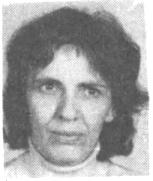 Dr. Takó Éva (Budapest, 1938) 2. Hámán Kató Gimnázium, Budapest, 1957 3. Okl. vegyészmérnök (BME, 1962), gazdasági 57. Kép mérnök (BME, 1970) 4. Egyetemi doktor (Élelmiszerek minôségének mérése.