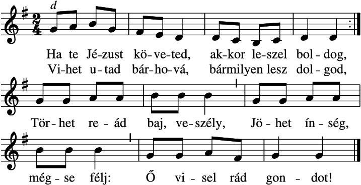 538 - Jézust áldja énekünk 539 - Ha te Jézust követed 540 - Messze földön minden népek Dallam: A kis Jézus megszületett 549 1. Jézust áldja énekünk. Új reggelre ébredtünk.