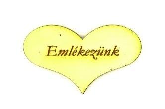 MI-124 Emlékezünk (cirádás kereszt) 95 65 MI-144 Emlékezünk (sima kereszt) 95 65 MI-163 Nem