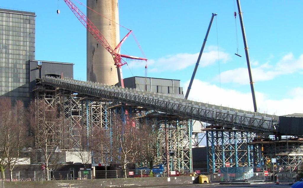 Longannet erőmű, Skócia Ügyfél: Scottish Power Megoldás: Híd és toronyegységek