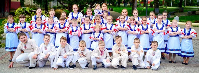 A repertoárukban több mint 150 népdal szerepel, most autentikus, černíki aratási dalokat hallhatunk. Helička Gyermekfolklórcsoport - Naszvad A gyerekek szabadidejét népművészettel tölti ki.