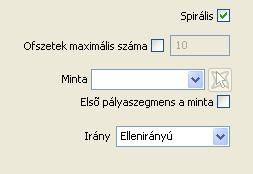 PowerMill 4. Simítás Határgörbe Korlátozás alapjául szolgáló határgörbe Szerszámpálya képzés módja: Hol történjen a megmunkálás.