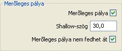 4. Simítás PowerMill Merőleges pálya Hatására az