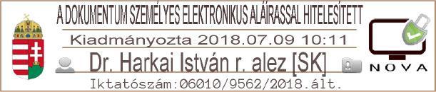 9 42. Az elektronikus dokumentumok hitelesítése elektronikus bélyegzővel történik, kivéve, ha jogszabály kifejezetten elektronikus aláírás alkalmazását írja elő, vagy, ha a jogszabály a kiadmányozás