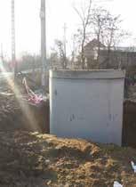 Sistemele de canalizare ale acestor localităţi sunt sisteme separative, evacuarea făcându-se numai pentru apele uzate menajere, apele