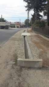 Dâmbovița, SW Umwelttechnik a furnizat circa 600 ml de șanț prefabricat, respectiv tuburi cu talpă pentru realizarea acceselor în curți.