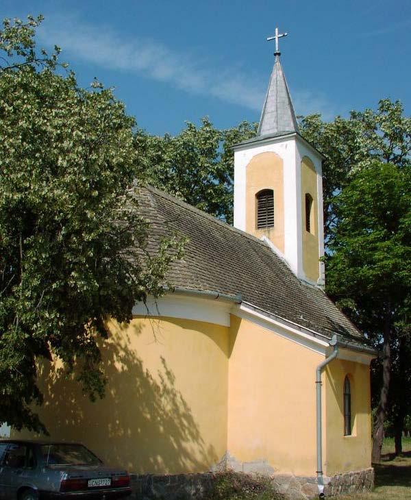 9 Palatincai Szent Anna kápolna Zsibrik, Evangélikus templom Palatinca településrész kápolnája 1814-ben épült, mely a településrész kimagasló építészeti eleme.
