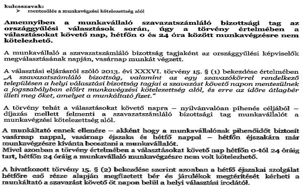 (2) Munkában töltött időnek minősül az (1) bekezdés alkalmazásában e) 2 a keresőképtelenség, MÁV ZRt. KSZ 43. : 1.