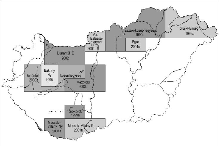 146 GYALOG LÁSZLÓ et al. ment, respectively). It served as the basis for elaborating a uniform table of legend units supporting the digital reinterpretation of boreholes and the compilation of maps.