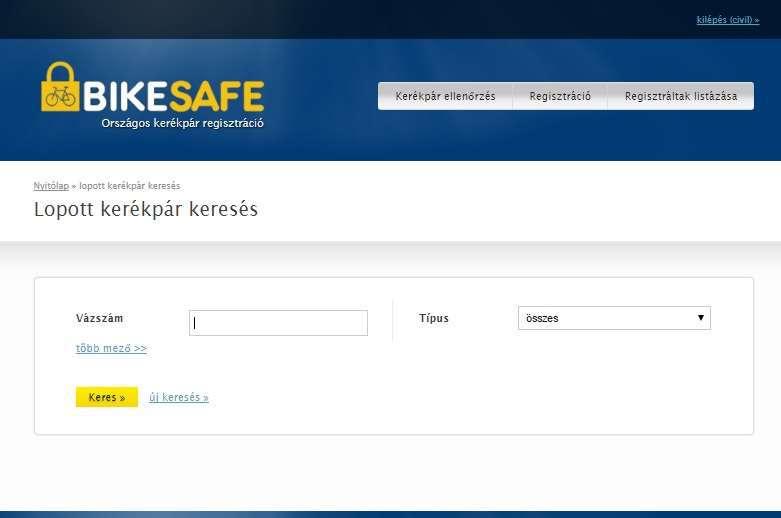 II. KERESÉS AZ ADATBÁZISBAN - EGYSZERŰ ÉS BŐVÍTETT KERESÉS 1.