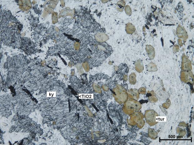 szemcsehalmazok, illetve 5-20 µm-es xenotim szemcsék találhatók. a. b. 56.