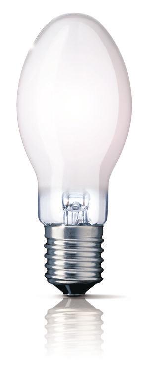 Szolgáltatások Kiváló minőségű fehér fény Közvetlenül beszerelhető a HPS (SON/NAV) rendszerekbe, így egyszerű a váltás sárgáról fehér fényre.