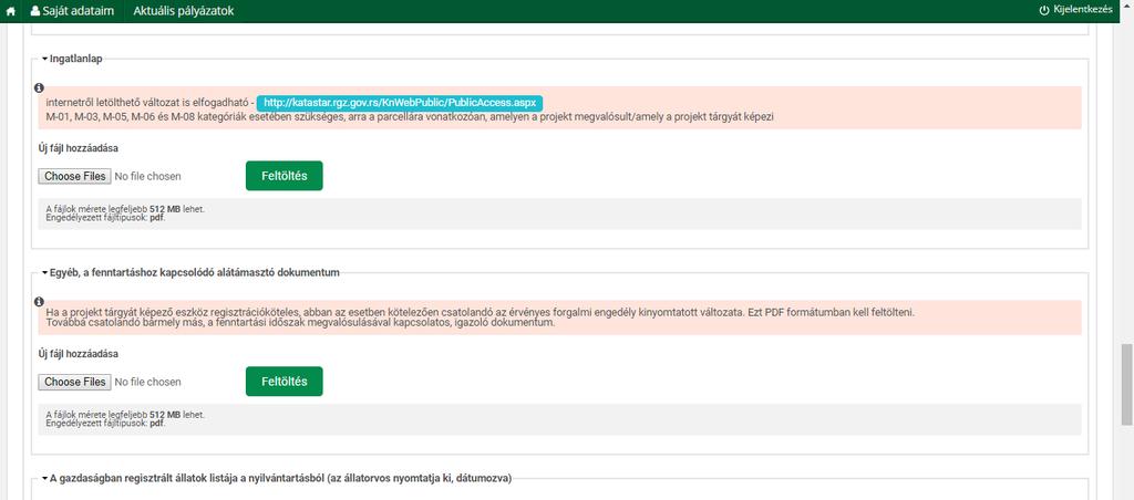 ha minden szükséges mező kitöltésre került,