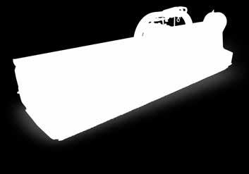 Szántóföldi light mulcsozó MPL (Low Vib) Nyitottabb ház segíti az aprított massza gyorsabb áthaladását.
