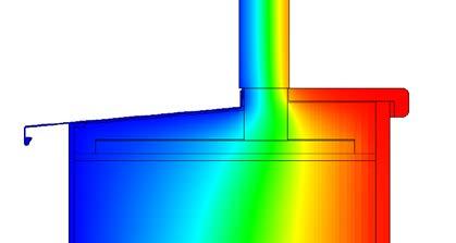 kép TRAV frame M_rol-IS 0/00-0 U SB 0, W/m K ( 0,85 W/m K)* 0, W/mK ( 0, W/mK)* 0,87 ( 0,70)* CSATLAKOZÁS LENT Hőkép elemzés DIN 08 szerint