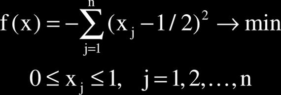 Nemlineáris optimalizálás 10.1. ábra. Példa - Egy lokális maximum nem feltétlenül a NLO probléma optimális megoldása Egy NLO problémában a lokális minimumok száma nagyon nagy lehet.