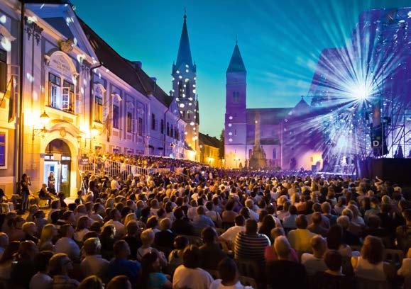 IN FOCUS >> VeszpremFest - Roger Hodgson Rozé Risling and the Jazz Days - are also very popular and offer a more relaxed programme of entertainment.