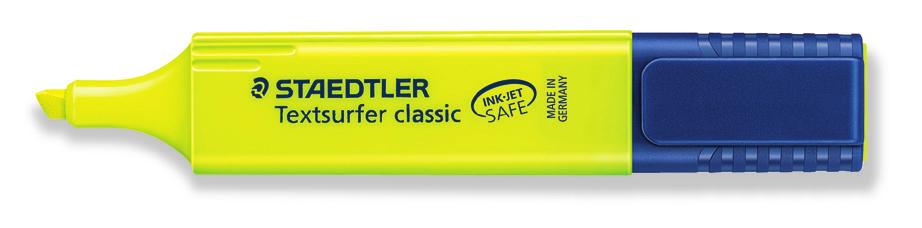 Textsurfer Textsurfer - minőségi szövegkiemelők A STAEDTLER Textsurfer szövegkiemelő termékei mindig