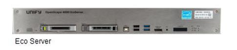 OpenScape 4000 vezérlő egységek Hybrid PBX nagyvállalati környezetben. 12,000 db mellék kiszolgálására alkalmas egyedi központként, hálózatban 100,000 db mellék.