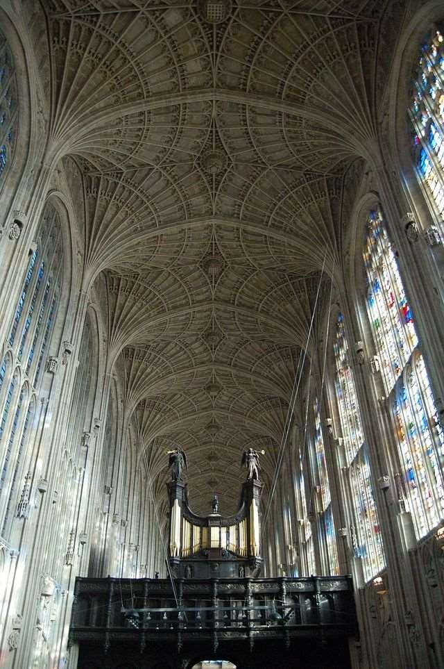 Cambridge, King's College Chapel,