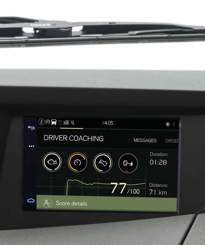 Ráadásul jól együttműködik a Dynafleet OnBoard rendszerrel, így Ön pontos GPS-célpontokat kaphat az irodából.