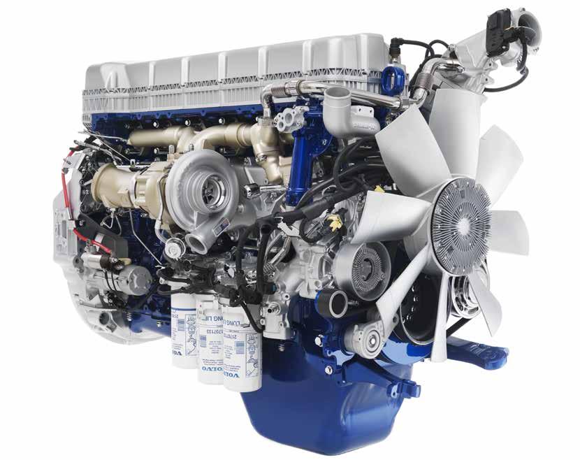 VOLVO DÍZELMOTOROK Akár 540 lóerőnyi tiszta erő.