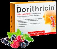 tabletta, 20 db Nem számít, hogy miért fáj a torkod, a Dorithricin megküzd a batériumokkal, a vírusokkal, és a gombákkal.