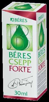 Béres Csepp Forte belsőleges oldatos cseppek, 30 ml Influenza idején válassza az emelt cinkés vastartalmú, eddigi legerősebb Béres Cseppet, a Béres