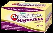 56,3 Ft/ml 1689 Ft 41,9 Ft/db 5659 Ft ALM201901 Actival Extra Magnézium filmtabletta, 90 db A multivitamin, 250 mg magnéziummal.