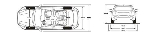 VOLVO V40 MŰSZAKI ADATOK MOTOROK Motortípus 4hengeres, 16 szelepes, közv. befecsk.