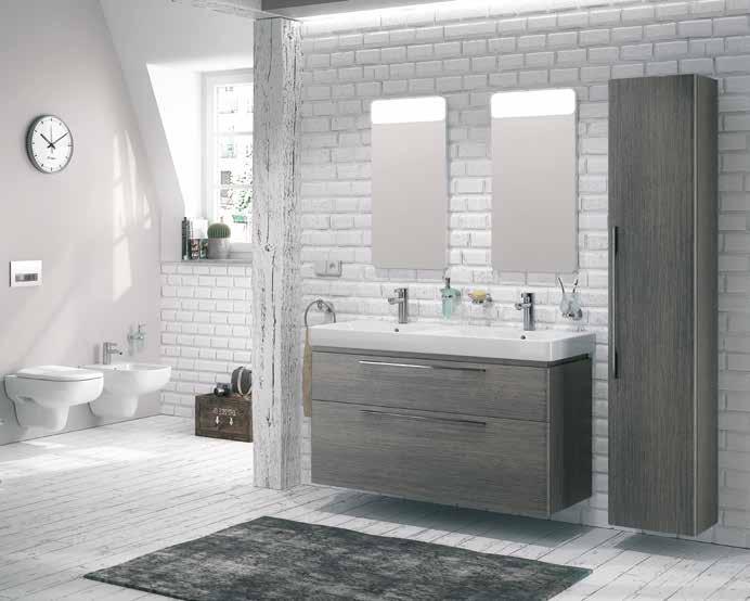 szeretjük a várost! elnevezésű új fürdőszobacsalád divatos városi dizájnnal és nagyfokú funkcionalitással bír.