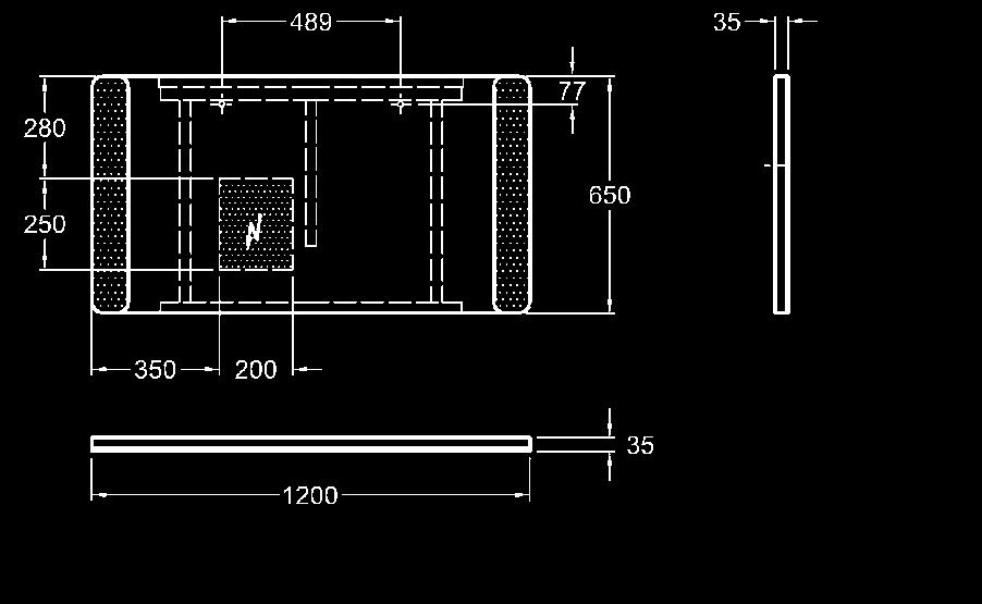 W, 24 V, 4000 K, IP44 88424 109 760 9,4 5 Tükör LED világítással 120 x 65 x 3 cm