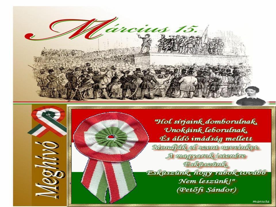 15-én, szombaton délután 14 órai kezdettel ünnepi műsor keretén belül emlékeznek meg 1848 március 15-re a helyi római katolikus templomban egy ökumenikus Istentisztelet keretén belül, illetve a