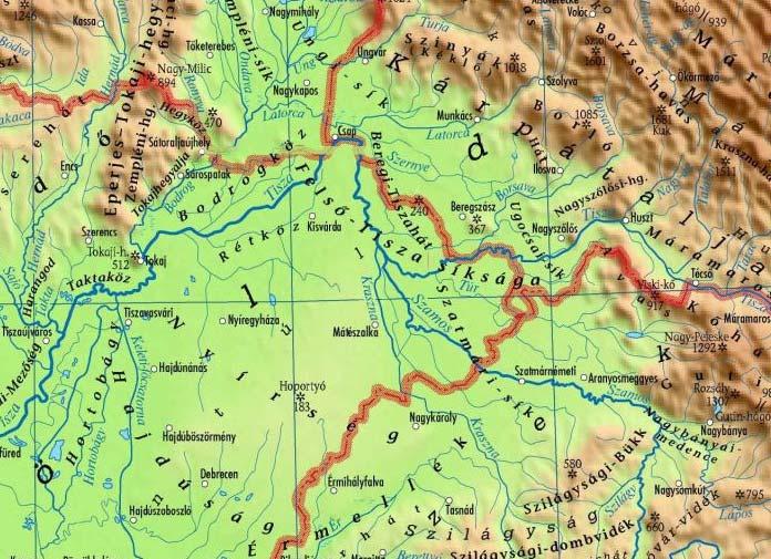 3 A Felső Tisza vidék természetföldrajzi és hidrometeorológiai jellemzése az eddigi szakmai és tudományos tevékenységemre alapozva 3.
