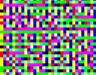 2D zaj, 4 színcsatornában 4 független véletlen szám tárolható MipMap glteximage2d(gl_texture_2d, level, GL_RGBA32F,...); glframebuffertexture2d(gl_framebuffer,.