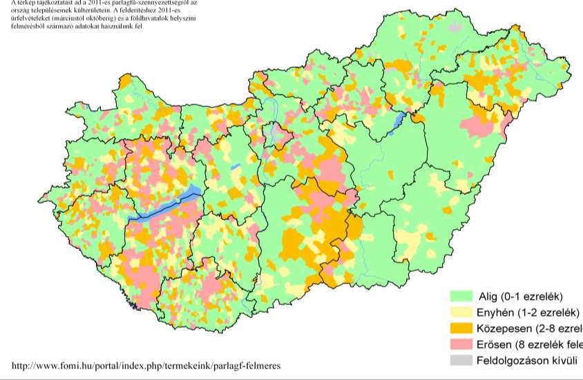 Kukoricabogár kártétel Belvíztérképezés Jégkár