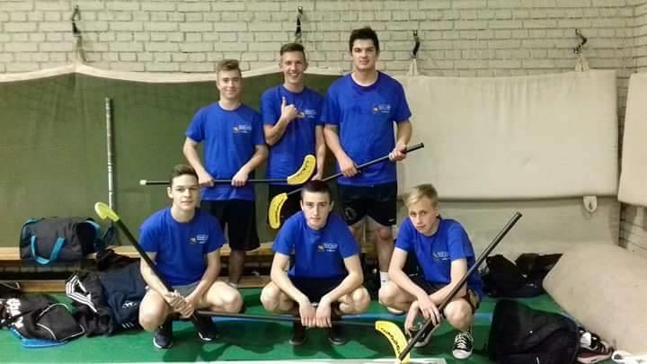 Floorball Iskolánk floorball csapata ötödik helyezést ért