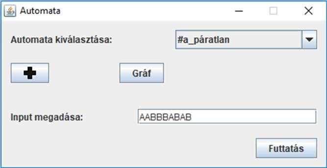 Determinisztikus véges automaták szimulációja Programozási környezet, jellemzők Java, NetBeans IDE 8.