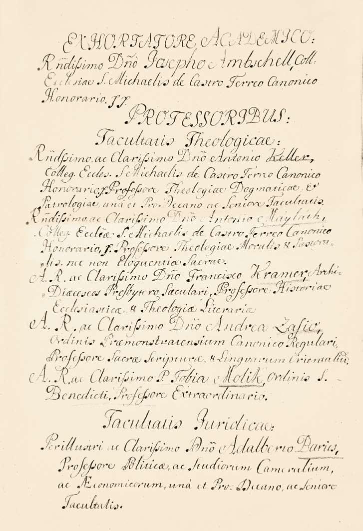 A ta ná rok név so ra 1773-1778 kö zött 1773/74 1775/76.