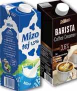 CIKKSZÁM: 70000030 Tej LAKTÓZMENTES UHT 1,5% MIZO 1 liter
