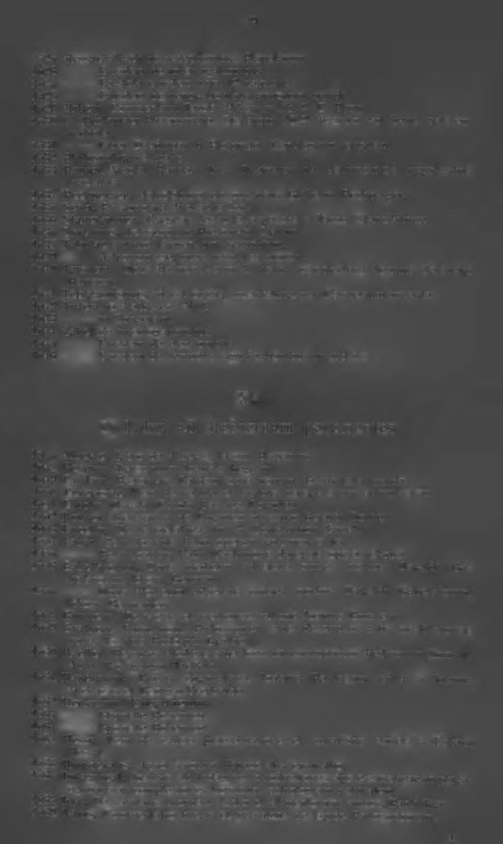 49 152B Messachallach de receptionibus Planetarum. 1B26 Eiusdem de interrogationibus. 1627 Epistola eiusdem cum 12 capitulis. 1528 Eiusdem de renovationibus annorum mundi. 1629 Milfcij.