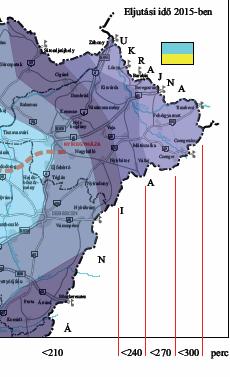 illetve Baktalórántháza érintésével