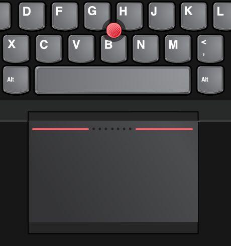 A ThinkPad mutatóeszközzel számos érintéses mozdulatot is végrehajthat, pl. forgathat vagy nagyíthat és kicsinyíthet.