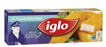 899Ft 450 g, 1 kg = 1998 Ft IGLO HALRUDACSKÁK GYORSFAGYASZTOTT Termékünk a nosalty.