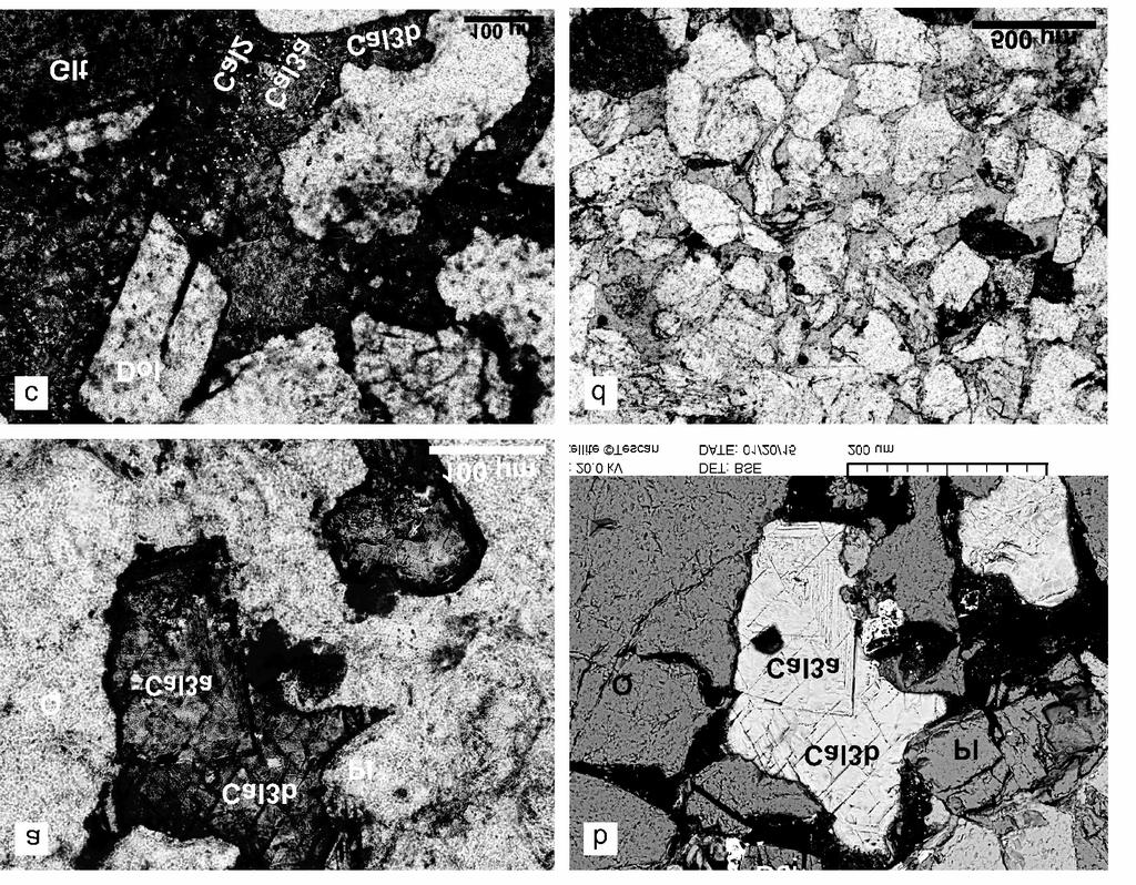 SZŐCS Emese et al.: A kora-miocén Pétervásárai Homokkő diagenezis-története 360 7. ábra.